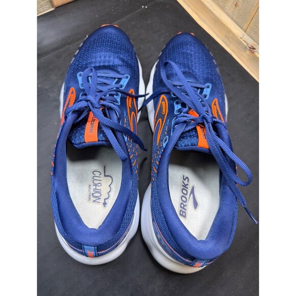 Brooks Glycerin 20 Mens Road Running Shoes Size 13 Blue & Orange Cushion Sole main image 8